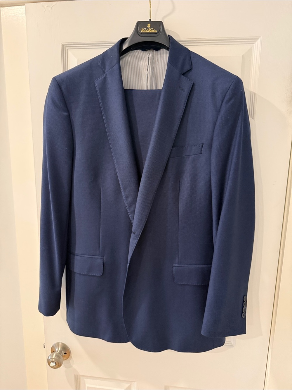 Brooks Brothers Navy Blue Men's Suit Jacket